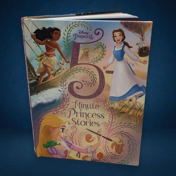 Disney Princess Lot - 5 Minute Stories, Vintage 1996 CD, Magic Towels, Stickers - Picture 4 of 13